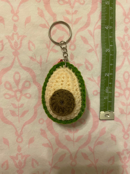 Avocado Keychain